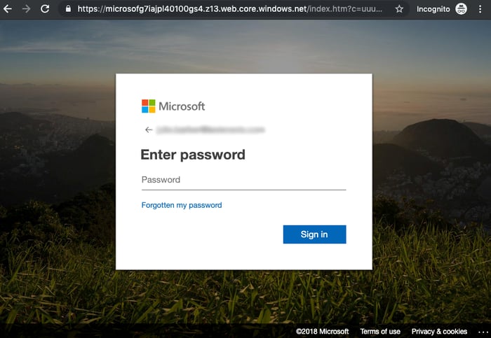 Microsoft-login-screenshot